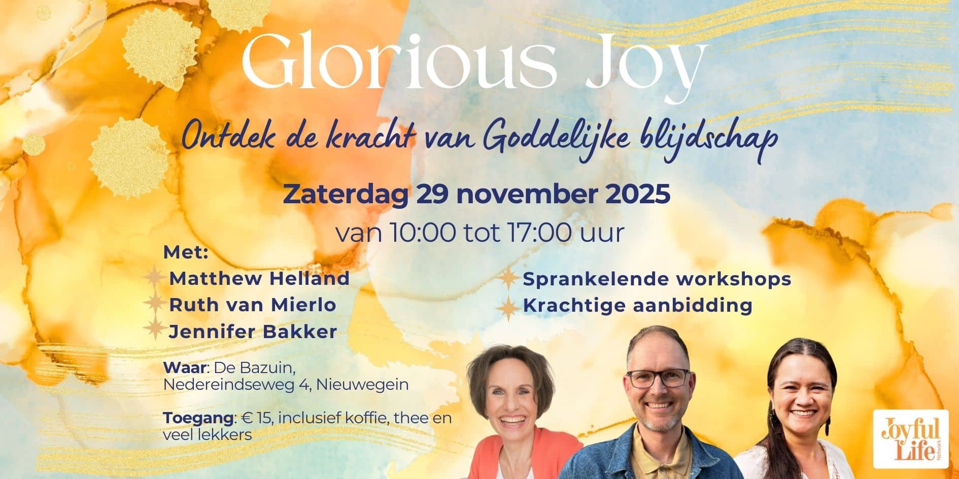 Glorious Joy 2025 Banner-web Ruth van Mierlo Joyful