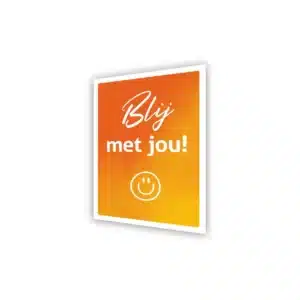 Blij met jou